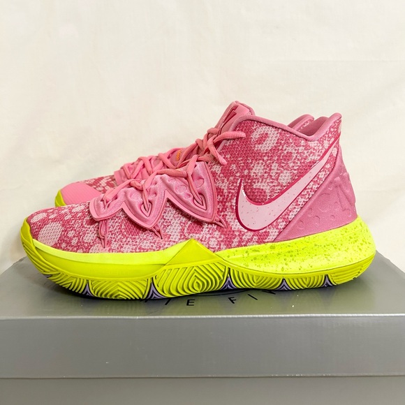 Nike Kyrie 5 Patrick EP size 9 CJ6950-600 2019 PRE-OWNED with BOX - Picture 2 of 10